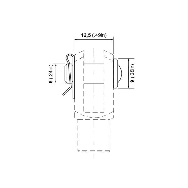 CRP23-01 Clevis Retainer Pin